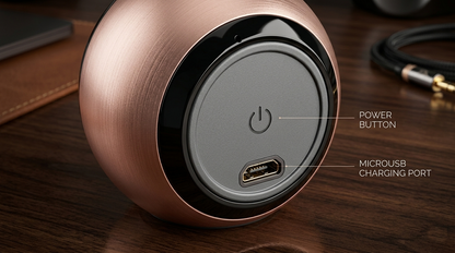 Mini Wireless Speaker Gold