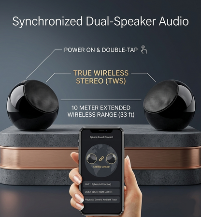 Mini Wireless Speaker Gold