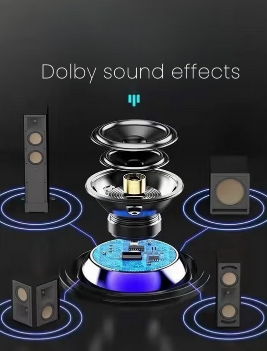 Mini Wireless Speaker Gold