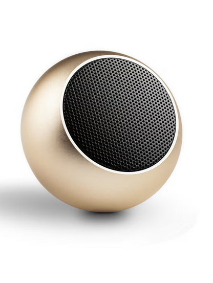 Mini Wireless Speaker Gold